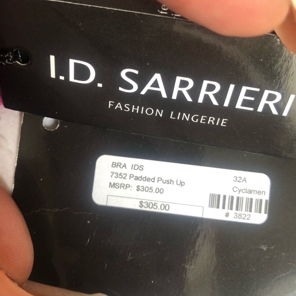 NWT *ULTRARARE* AUTH. “I.D. Sarrieri” Bra - Picture 4 of 6